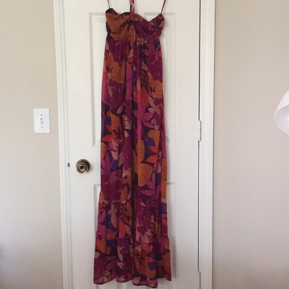 Floral maxi dress